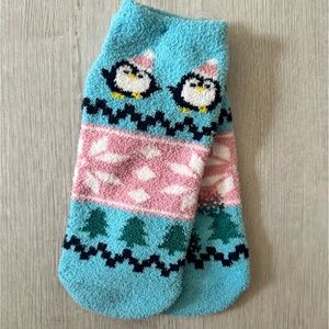 Fuzzy Ankle Socks